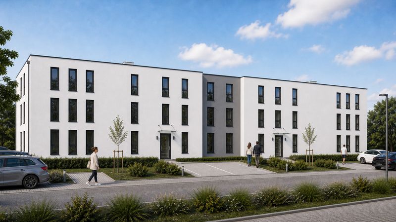 Neubau-Eigentumswohnung mit Balkon im Lochenbach Quartier
